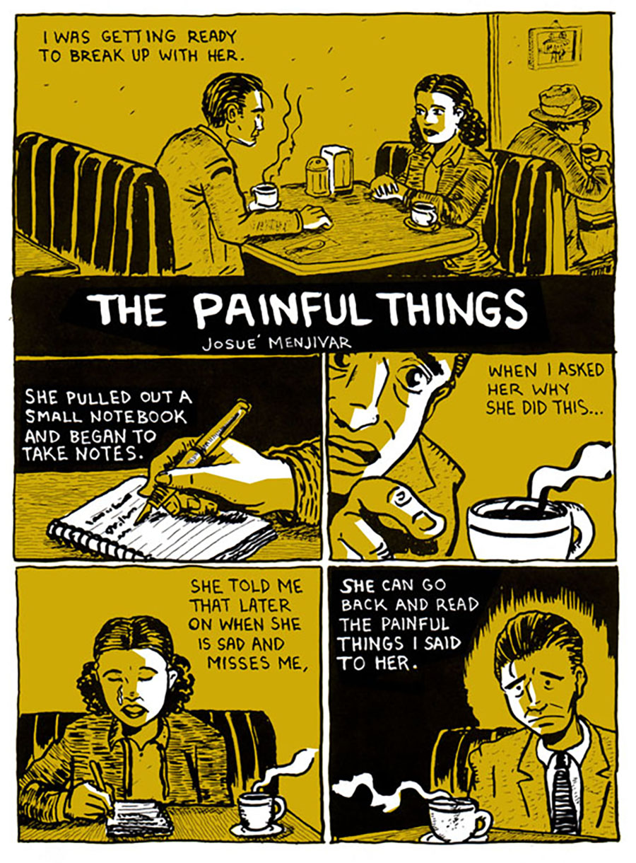 Painful Things comic page