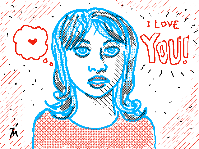 animated GIF titled: I Love You.