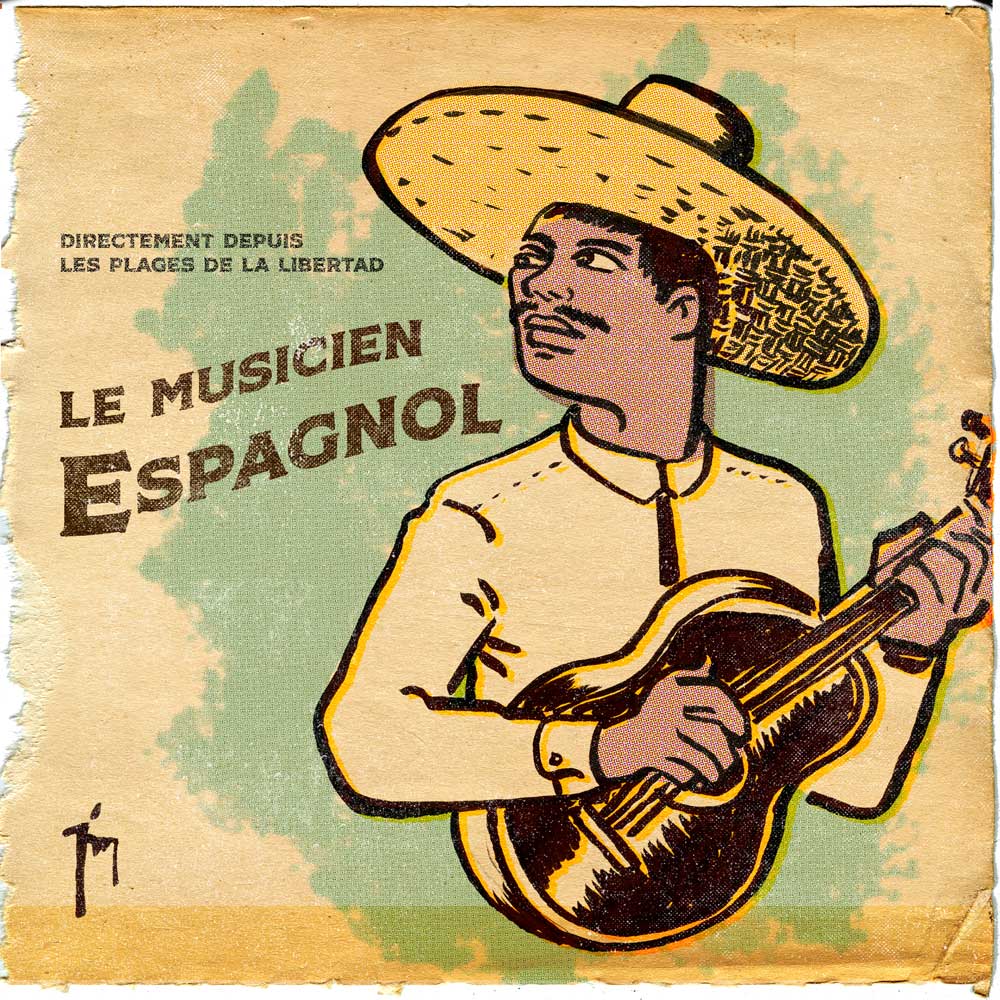 illustration titled: The Spanish Musician
