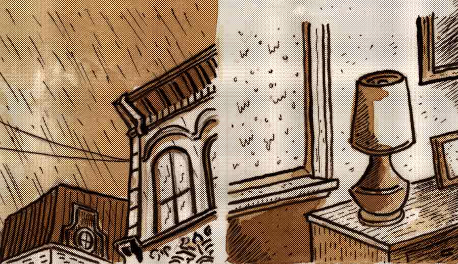 teaser image for comic book page, Speak Softly number 4