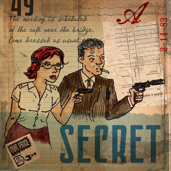 illustration title: spies