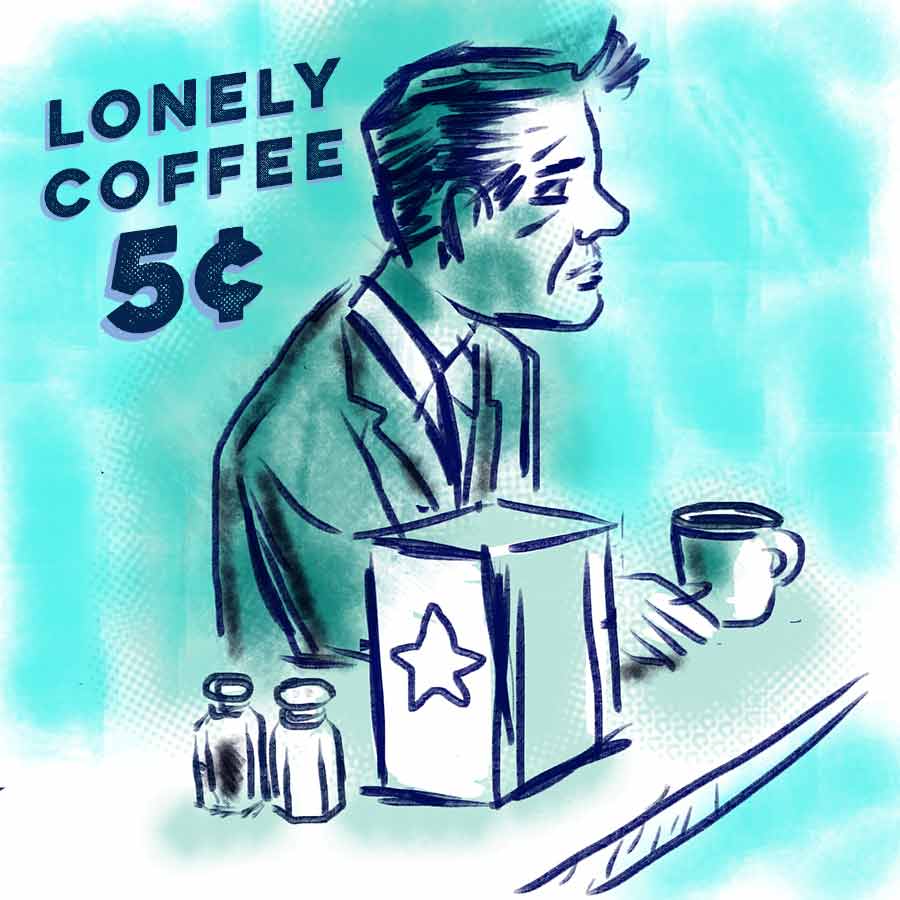 illustration: Lonely Coffee.