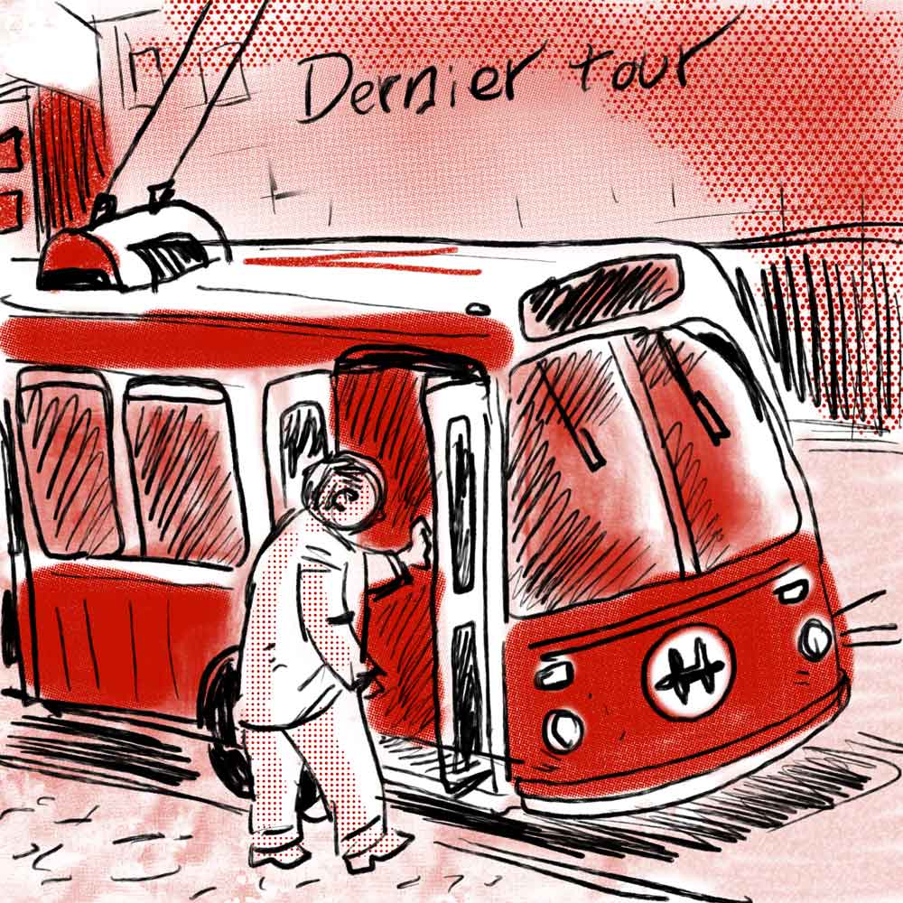 illustration titled: Dernier Tour