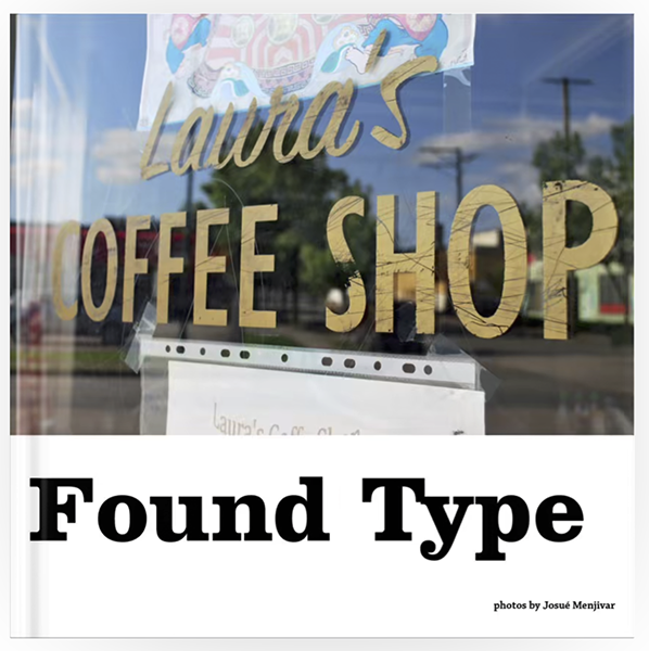 Found Type digital book cover