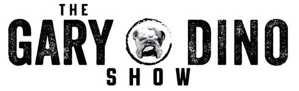Logo: Gary and Dino show 